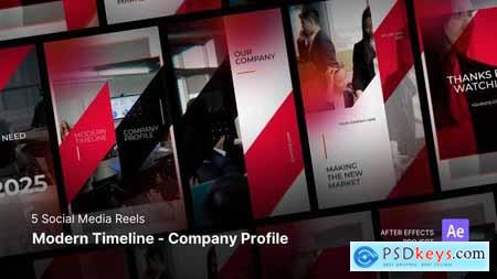 Social Media Reels - Modern Timeline - Company Profile 53732583