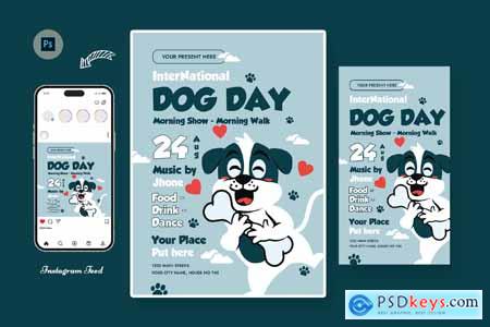 Apoquel Dog Day Flyer Template