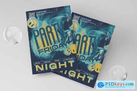 Night Party Flyer T4GZJVG