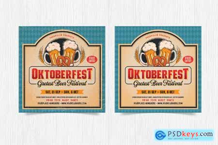 Vintage Oktoberfest Flyer