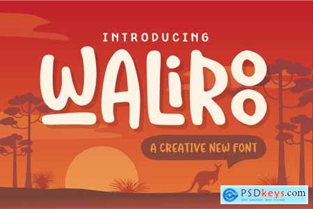 Waliroo Font