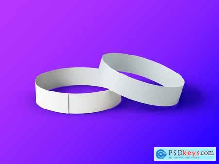 Event Wristbands Mockup Set