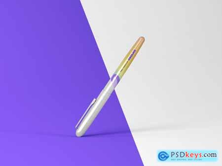 Ball Pen Branding Mockup Set