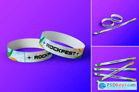 Event Wristbands Mockup Set