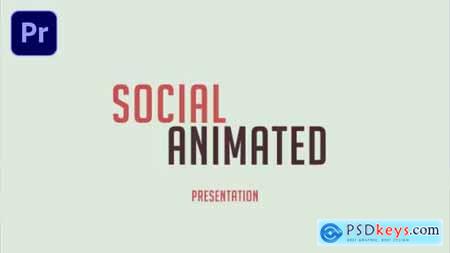 Social Animated Presentation 53933990