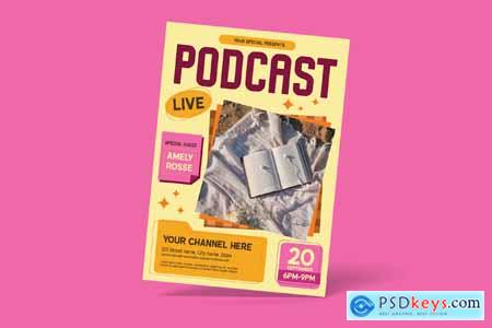 Podcast Live Flyer