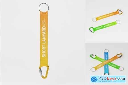 Short Lanyard Mockup