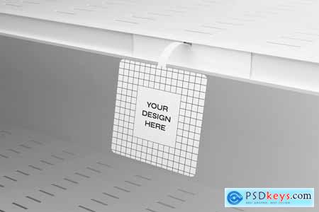 Store Shelf Talker Mockup