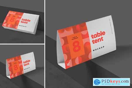 Table Tent Mockup