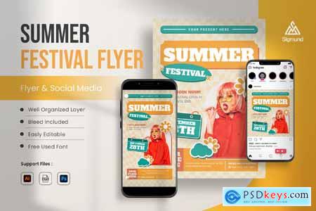 Summer Festival Flyer