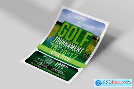 Golf Tournament Flyer Template