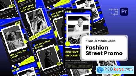 Social Media Reels - Fashion Street Promo Premiere Pro Templates 53982487