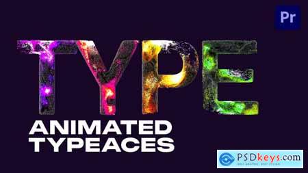 Animated Particle Typefaces 54026535