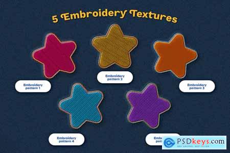 Embroidery Photoshop Mockups