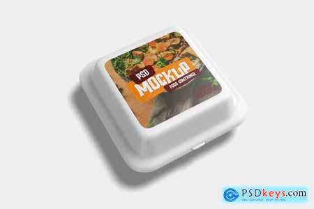 Food Container Mockup