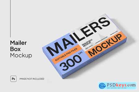 Mailer Box Mockup