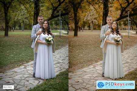 12 Vintage wedding Lightroom Presets