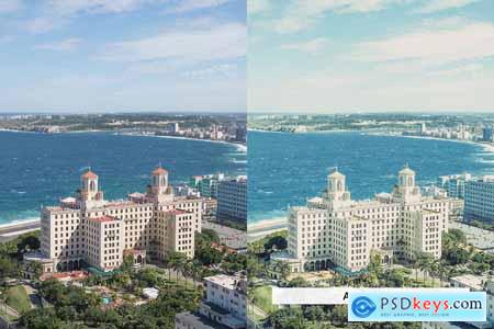 20 Havana Pastel Lightroom Presets and LUTs