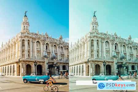 20 Havana Pastel Lightroom Presets and LUTs