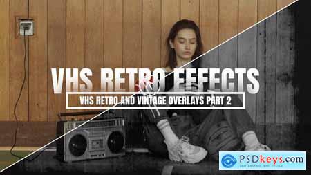 VHS Retro And Vintage Overlays Part 2 MOGRT 54013703