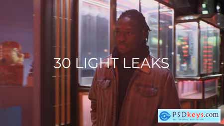 30 Light Leaks Premiere Pro 54005408