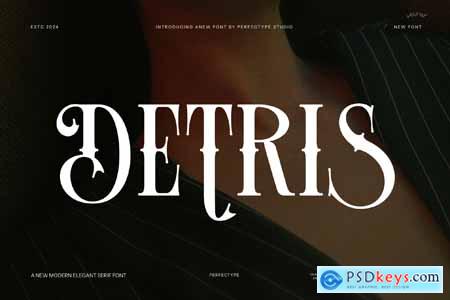 Detris Tattoo Serif Font