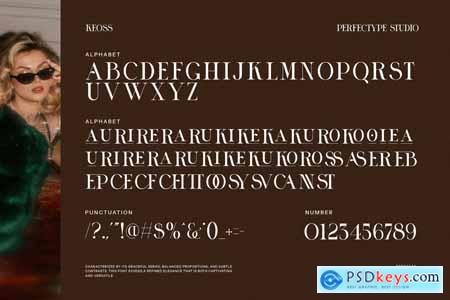 Keross Elegant Serif Font