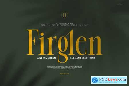 Firglen Elegant Ligature Serif Font