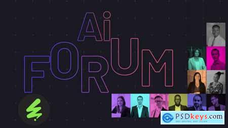 Artificial Intelligence World Forum Promo 53774156