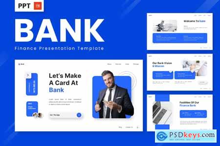 Bank - Finance Powerpoint Templates