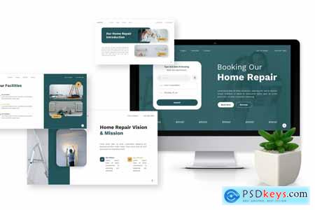 Home Repair - Home Service Powerpoint Templates