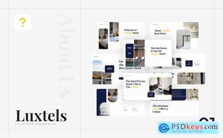 Luxtels  Hotel PowerPoint Template