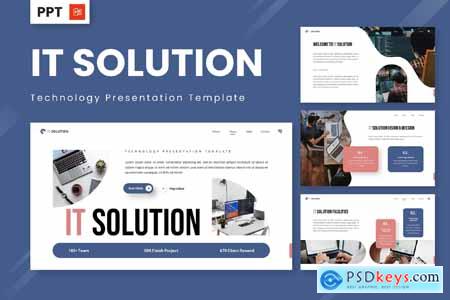 IT Solution - Technology Powerpoint Templates