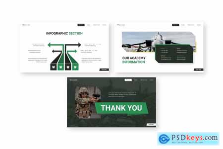 Military Academy - Military Powerpoint Templates