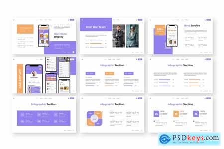 Marketplace Apps - Mobile App & Saas Powerpoint Te