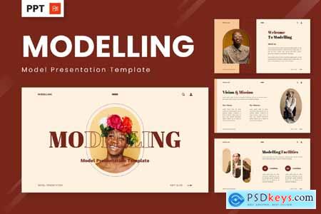 Modelling - Model Powerpoint Templates