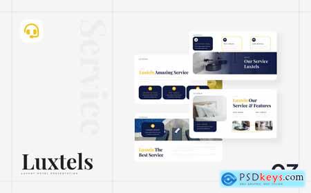 Luxtels  Hotel PowerPoint Template