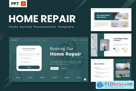 Home Repair - Home Service Powerpoint Templates