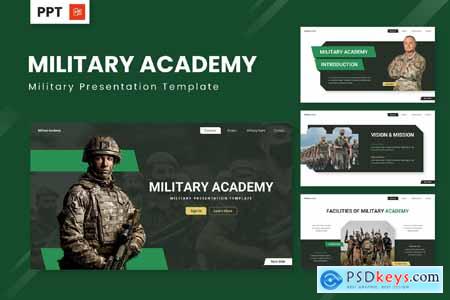 Military Academy - Military Powerpoint Templates