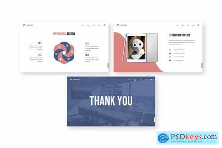 IT Solution - Technology Powerpoint Templates