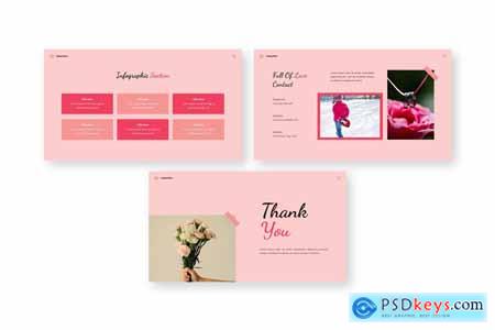 Full Of Love - Valentine Powerpoint Templates