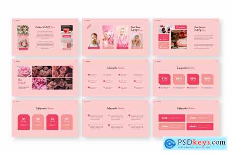 Full Of Love - Valentine Powerpoint Templates