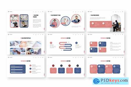 IT Solution - Technology Powerpoint Templates