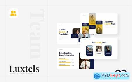 Luxtels  Hotel PowerPoint Template