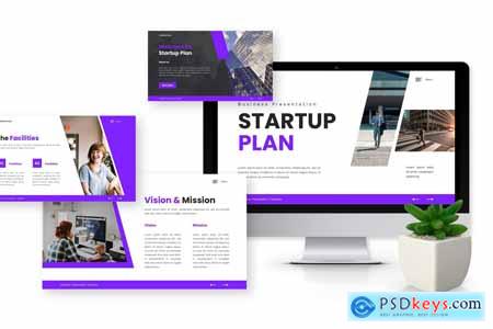 Startup Plan - Business Powerpoint Templates