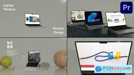 Laptop Presentation Mockup for Premiere Pro 53998343