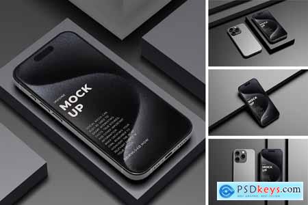 iPhone 15 Pro Max Mockups