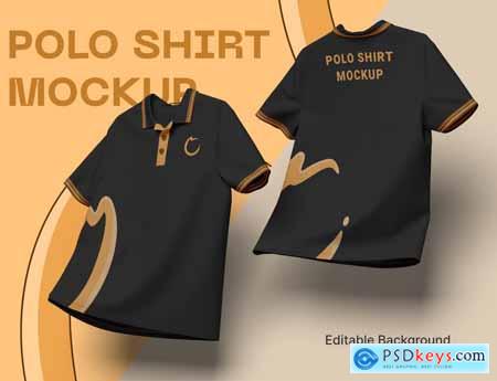 Polo Shirt Mockup DVE87DK