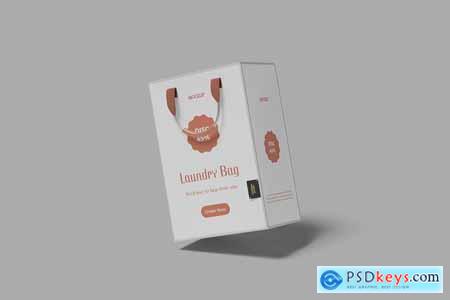 Laundry Bag Mockup