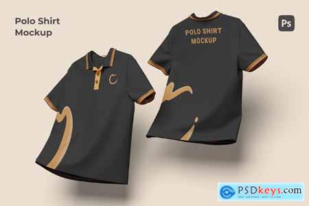 Polo Shirt Mockup DVE87DK